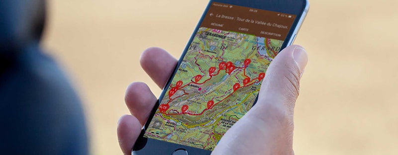 IGN sur smartphone
