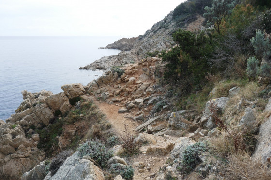 Belle côte rocheuse