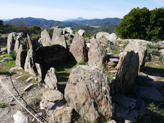 Les vestiges du dolmen