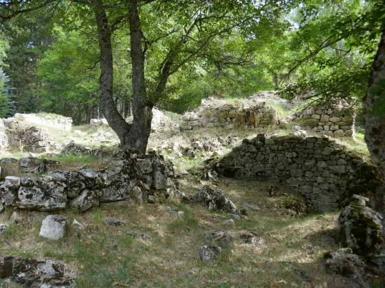 Les ruines de Rabioux
