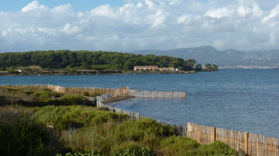 En face, l\'île des Embiez