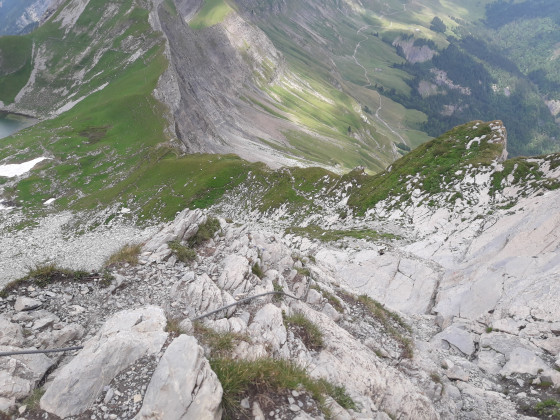 1er passage câblé, vue arrière