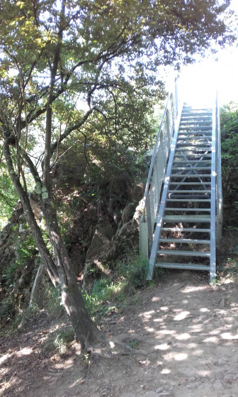 1ère passerelle du Saut du Chien