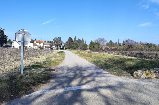 4. Intersection chemin de Vacqueyras / chemin du Carry
