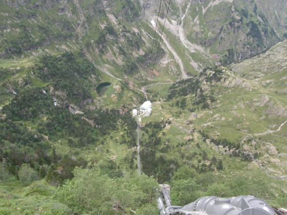 500 m plus bas le refuge de la Soula