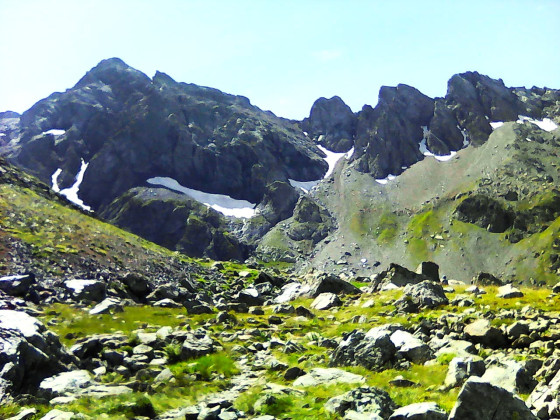 &Agrave; l'approche du Lac Blanc.