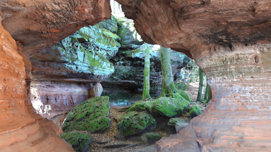 A travers le rocher de l\' Altscholssfelsen