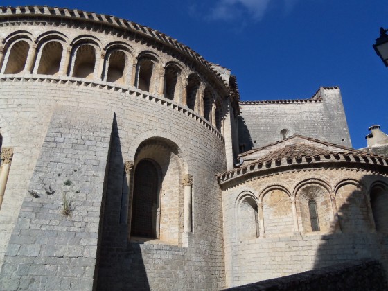 Abbaye de Gellonne  gros plan