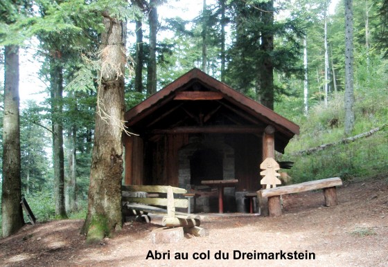 Abri au col du Dreimarkstein