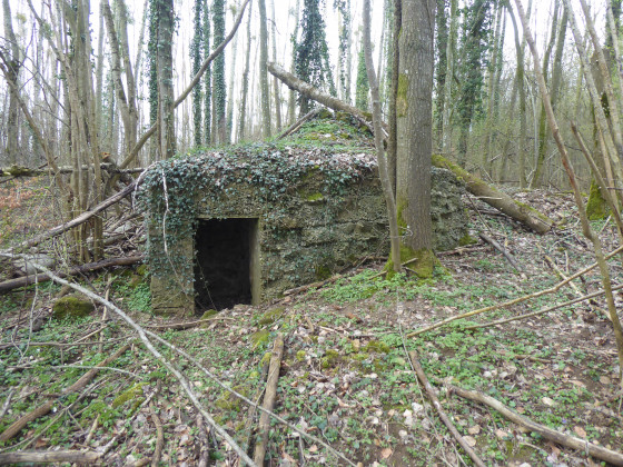 Abri bétonné