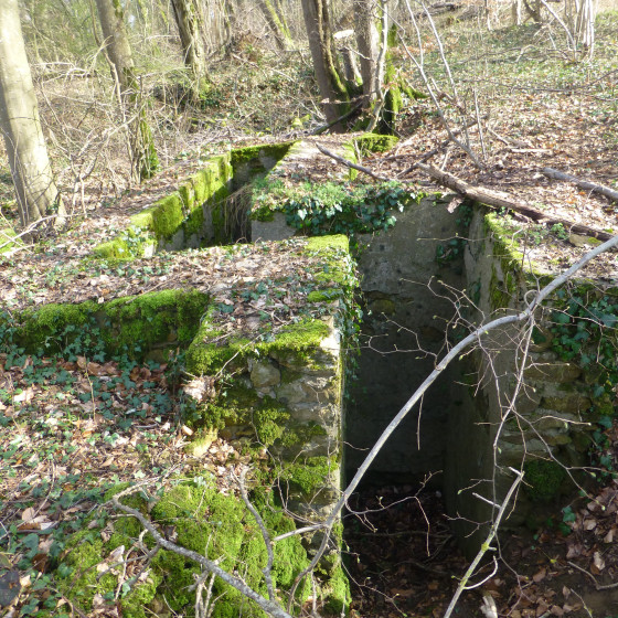 Abri bétonné