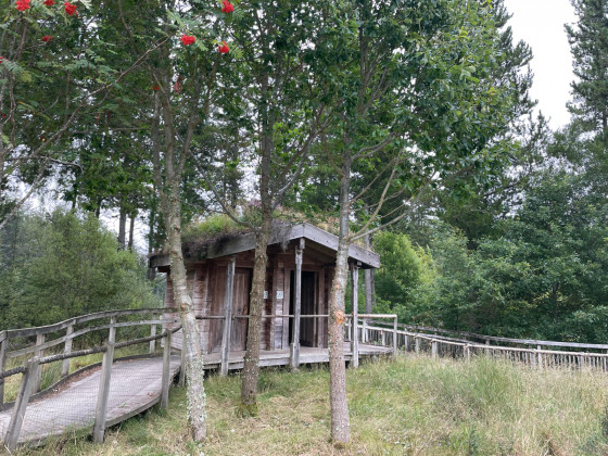 Toilettes de la forêt d\'Abriachan