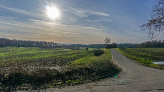 Embranchement entre Raisdorf et Neuw&uuml;hren