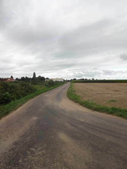 Accès à la route de Beaune