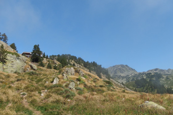 Accès au refuge des Bésines