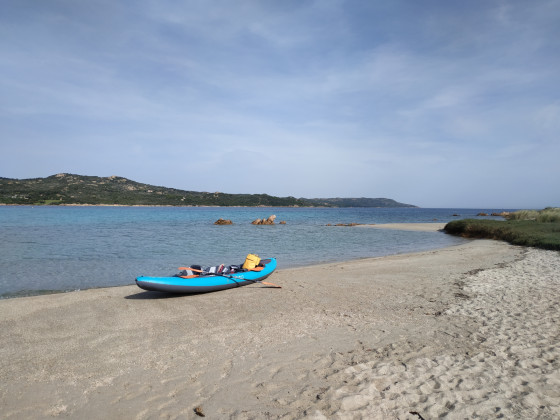 Accostage sur l'Île Piana