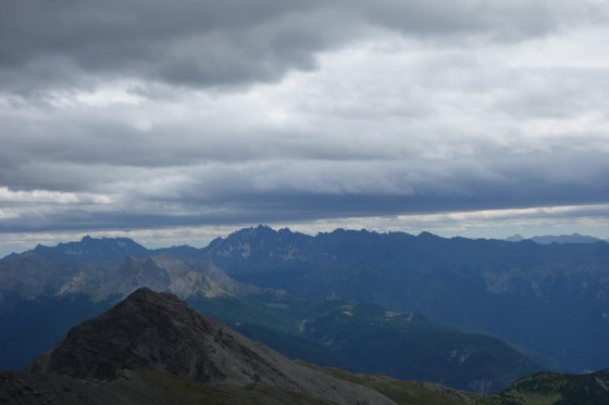 Aiguille de Chambeyron et Pics de la Font Sancte