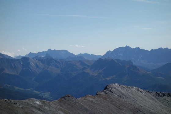 Aiguille de Chambeyron et Pics de la Font Sancte