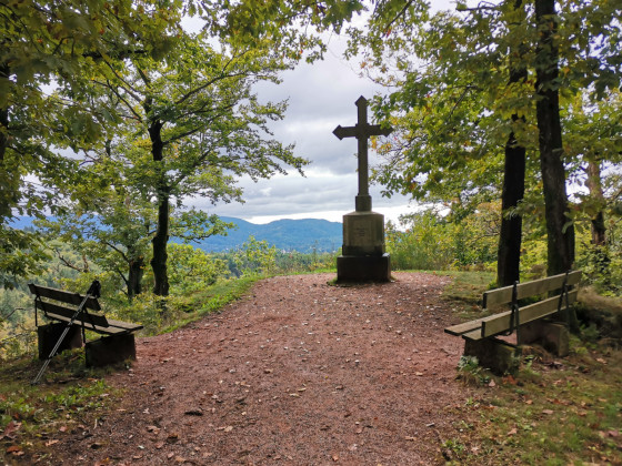 Aire de repos avec vue