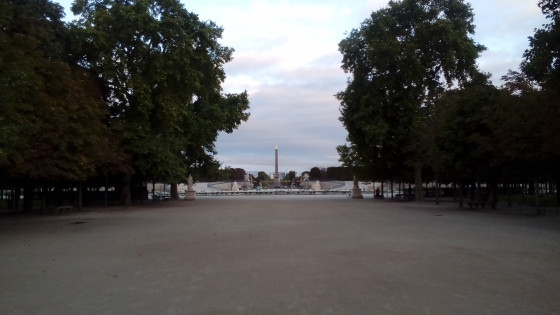 Allée centrale du Jardin des Tuileries