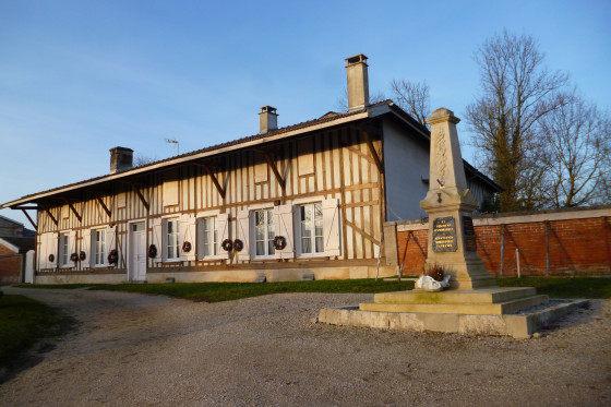 Ambrières, Place de la mairie