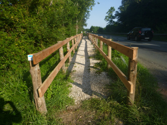 Aménagement en bordure de RD10
