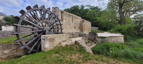 Ancien moulin &agrave; aubes