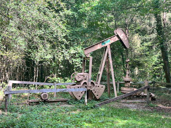 Ancien puits de p&eacute;trole