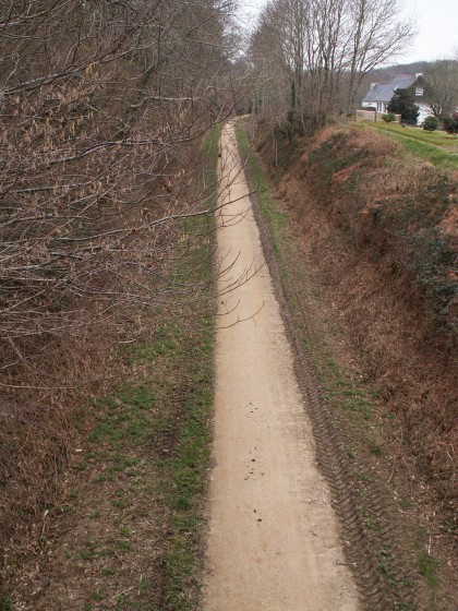 Ancienne voie ferr&eacute;e.