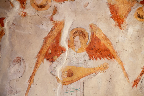 Anges musiciens de l'église des Loges, Coudrecieux