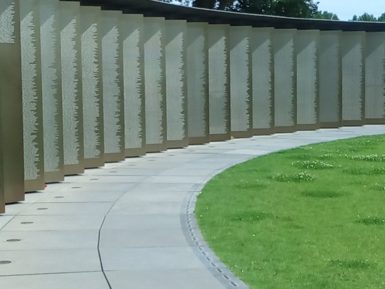 Anneau de la mémoire sur la colline Notre-Dame-de-Lorette