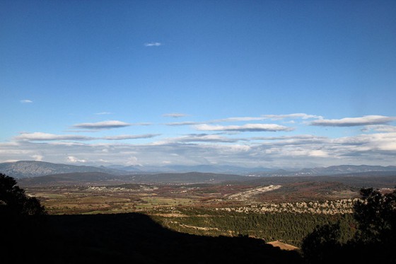 Apercu des contreforts des Cevennes