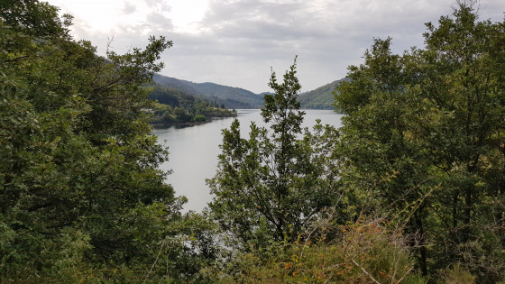 Aperçu du lac de Villefort