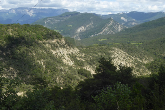Aperçu sur le Glandasse et falaises d'Aurel