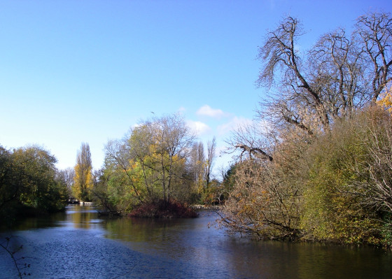 À l\'approche de l\'écluse de Sonning