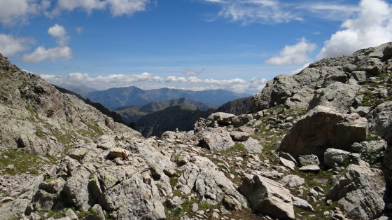 Approche du Lac dela Lusière