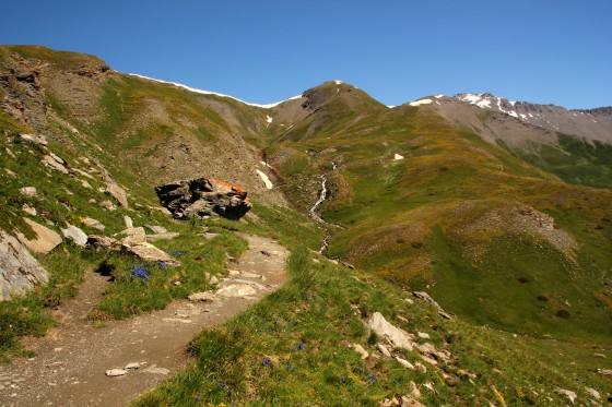 Après la crête du Serre de l\'Aigle