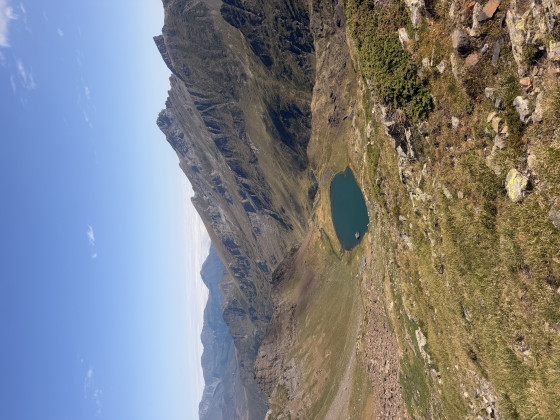 Après le lac du lavedan