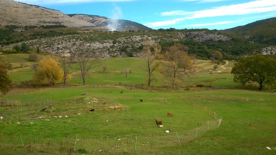 Après le passage dans le \