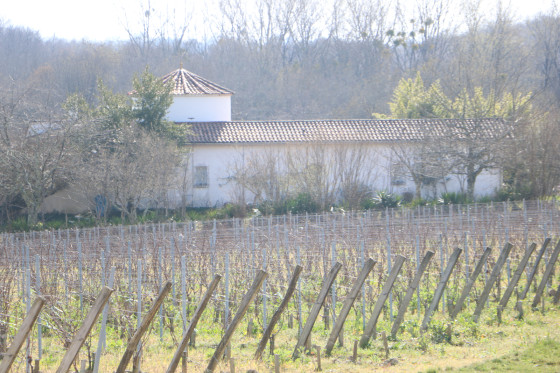 Après Maumie vue sur un domaine de Louret