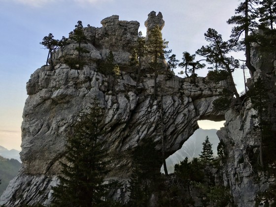 Arche à l\'Aiguille vue du Sud