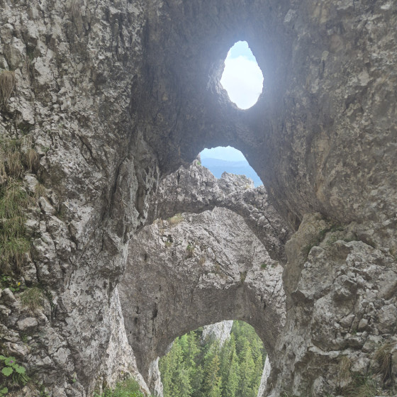 Arches vues du haut