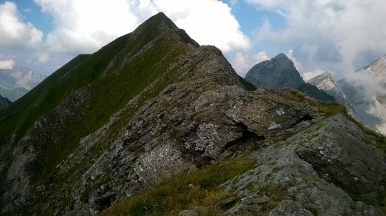 Arete et sommet