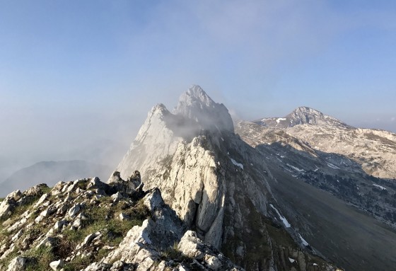 Arêtes du Gerbier depuis le sommet du Ranc des Agnelons