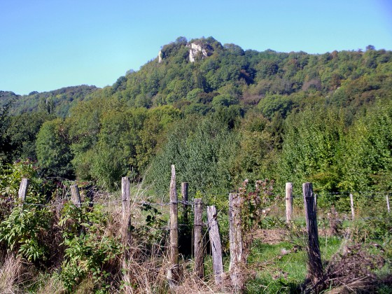 Arguel : La colline de l\'ancien château