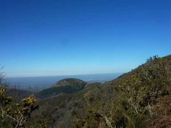 Aritzmendi, vue vers l'océan