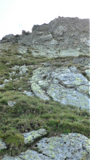 Montée de l\'arête du Grand Mont