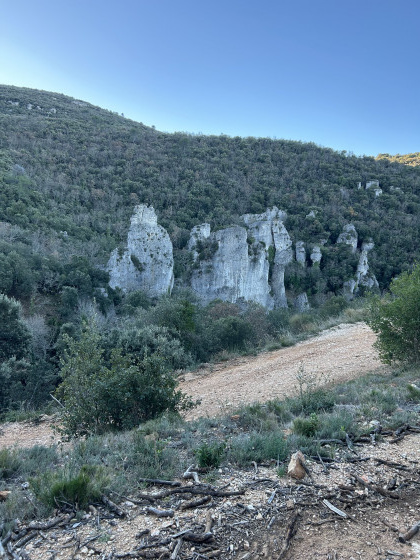 Arrivé aux aiguilles