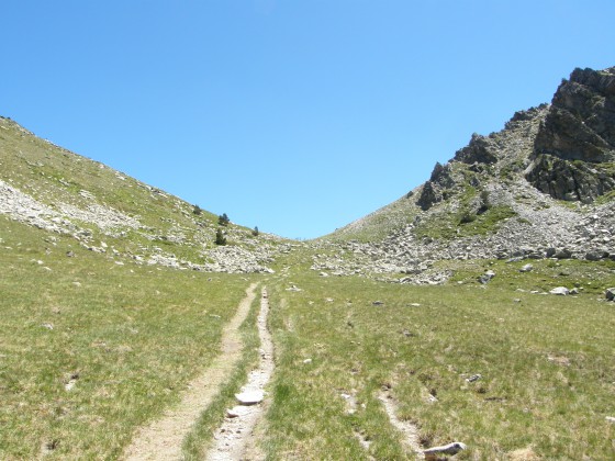 Arrivé sur le col de Barèges