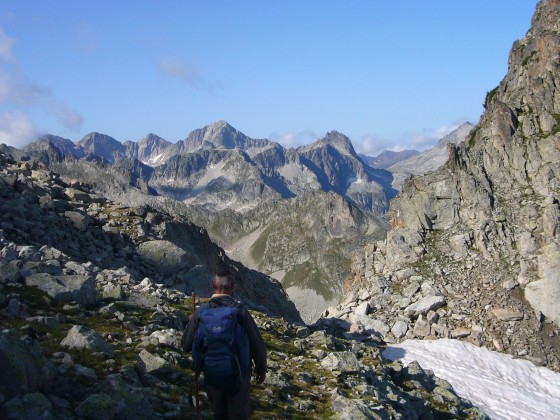 Arrivée à la Brêche du Barbat